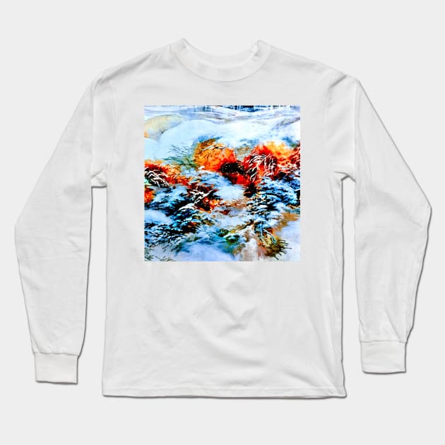 Autumn Snow Long Sleeve T-Shirt by DANAROPER
